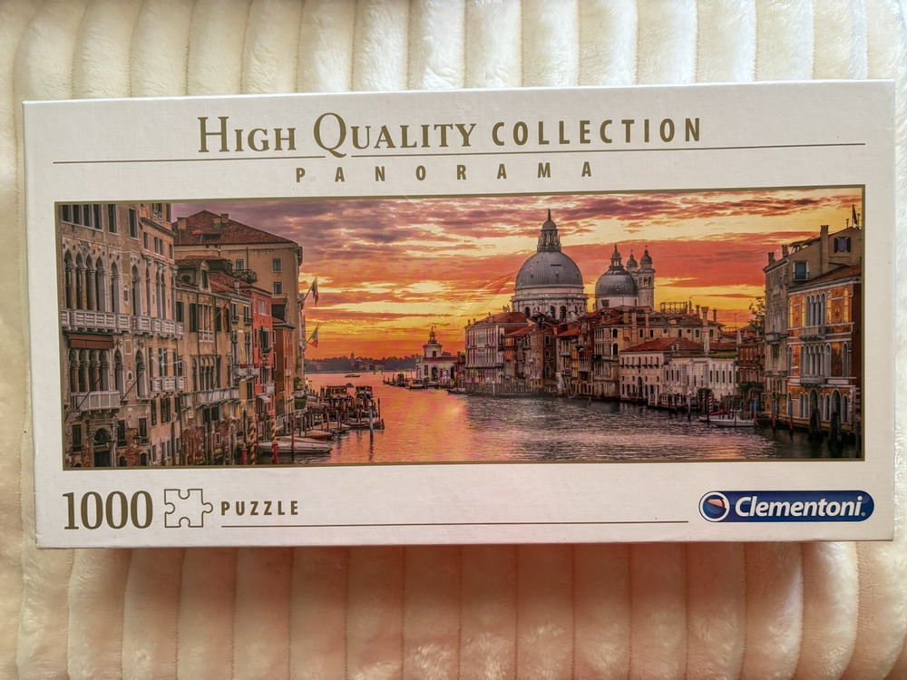 Clementoni Jigsaw Puzzle 1000 Pieces HQC The Grand Canal Venice NEW
